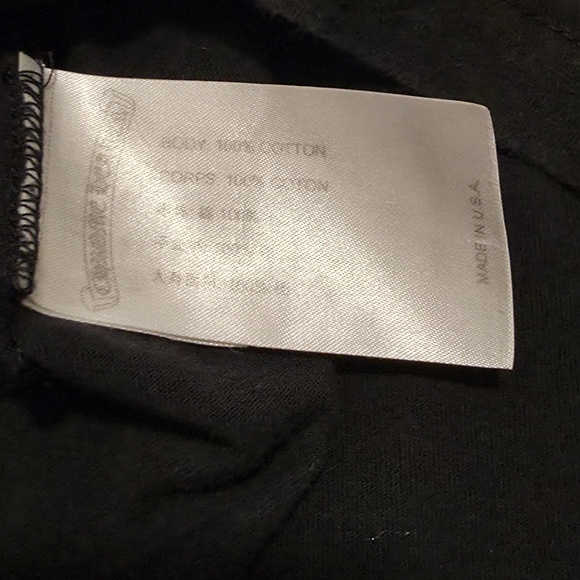 Chrome Hearts Multicolor Cross Cemerery Black Mens Large T Shirt - Picture 8 of 10